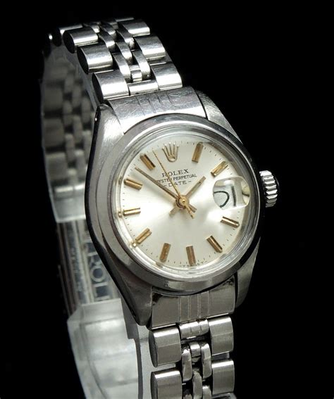 vintage women's rolex oyster perpetual datejust|Rolex Oyster Perpetual women's vintage.